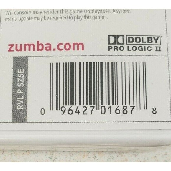 Zumba Fitness Game Nintendo Wii New Sealed - Picture 7 of 9